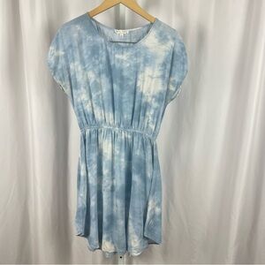 Final Touch Medium Made in USA Cloud Tie Dye Sheath Dress